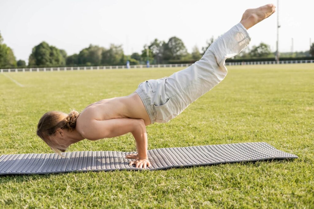 Peacock Pose - Mayurasana (Advanced)