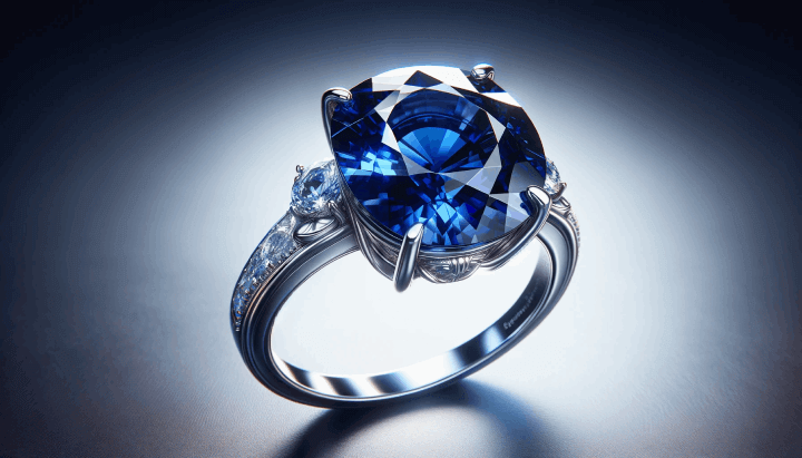 Sapphire (blue) Ring